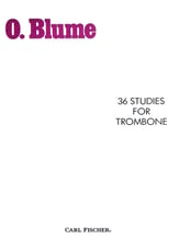 36 STUDIES FOR TROMBONE cover